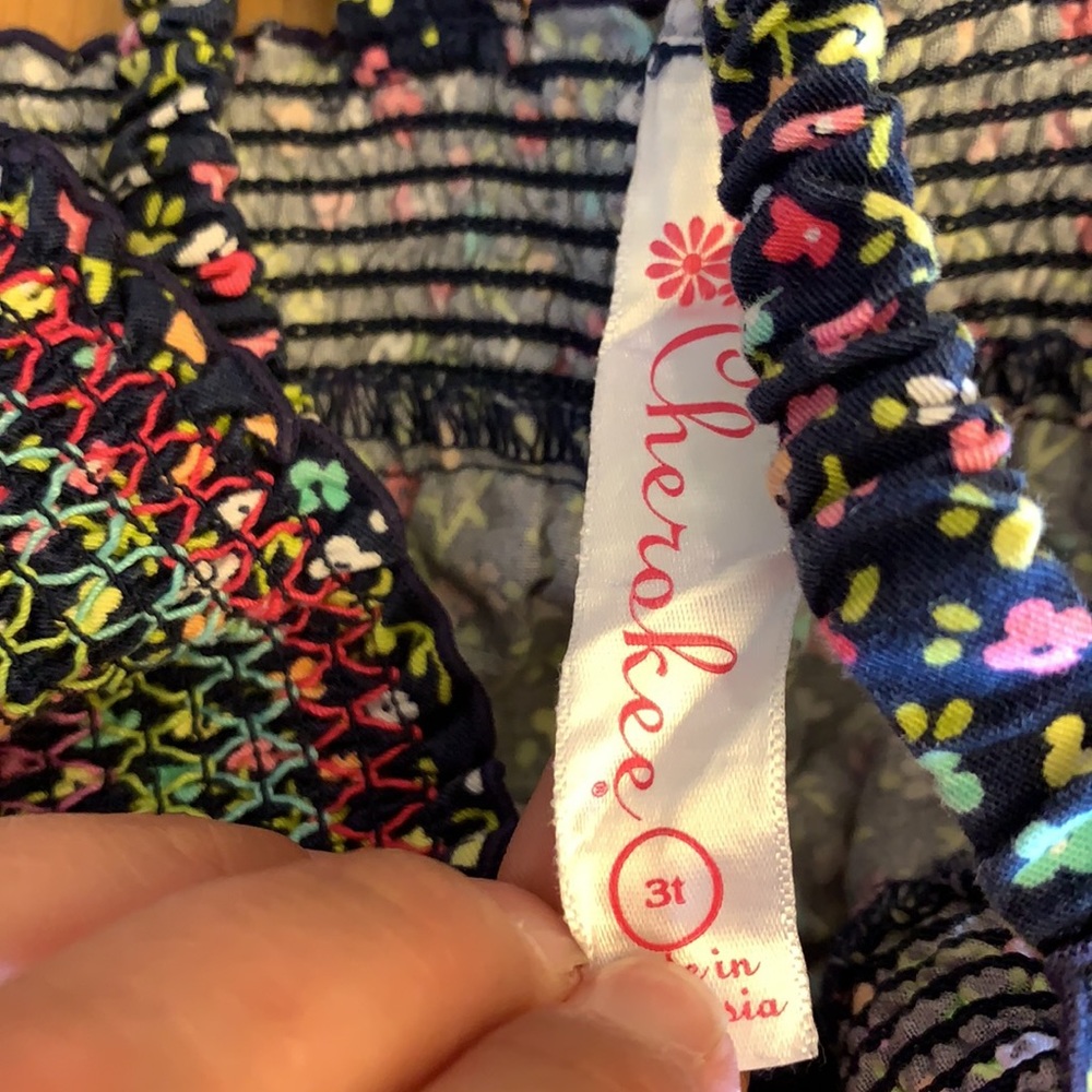 Cherokee 3t flowered jumper - Picture 4 of 4